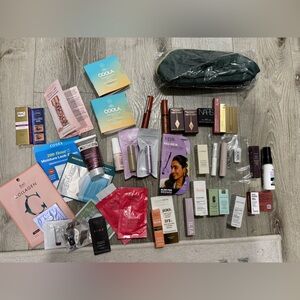 Ulta Beauty Green Bag with various samples all new.